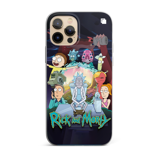 iPhone CP Print Case Rick & Morty Toilet Heaven