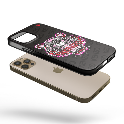 iPhone CP Print Case KNZ Tiger Valentine