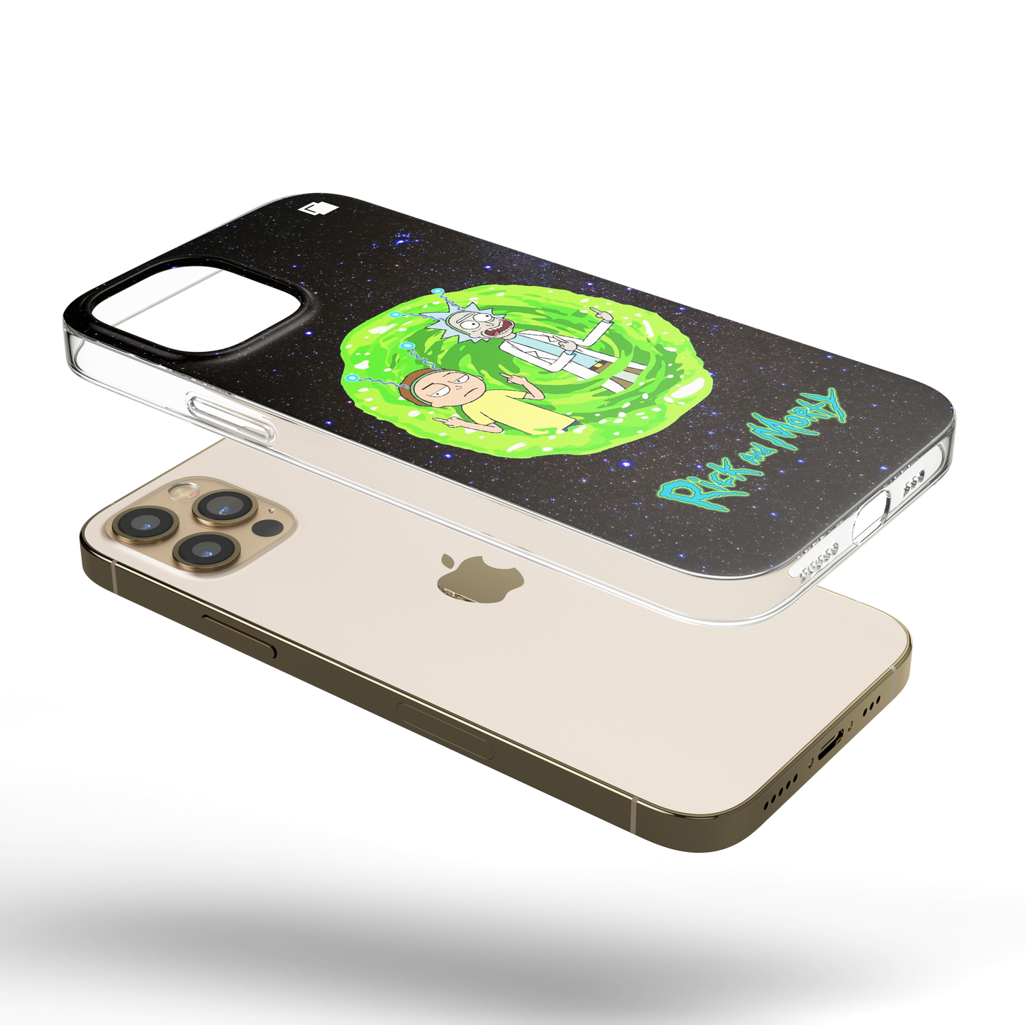 iPhone CP Print Case Rick & Morty Peace Among Worlds