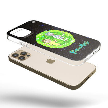 iPhone CP Print Case Rick & Morty Peace Among Worlds