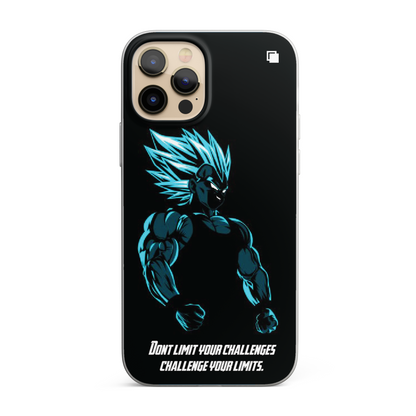 iPhone CP Print Case DBZ Vegeta Challenged