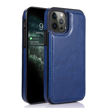 iPhone 16 Back Flip Leather Wallet