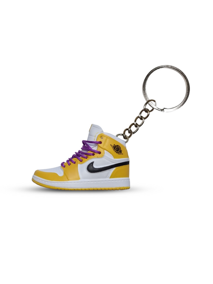 AJ1 Lakers (Yellow/White/Purple)